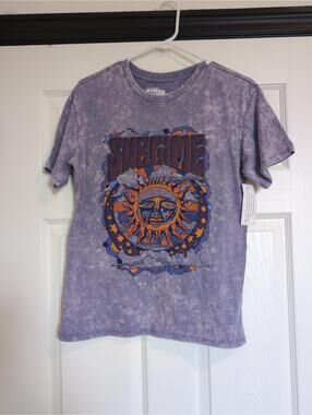 Medium NWT purple sublime band tee